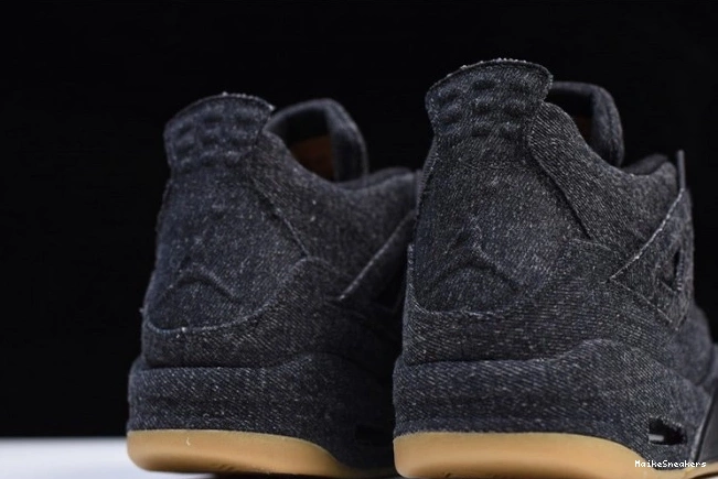 MaikeSneakers 4 AO2571-001 'black' Air Jordan x Levi's 0728